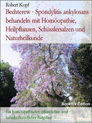 cover image of Bechterew--Spondylitis ankylosans behandeln mit Homöopathie, Heilpflanzen, Schüsslersalzen und Naturheilkunde